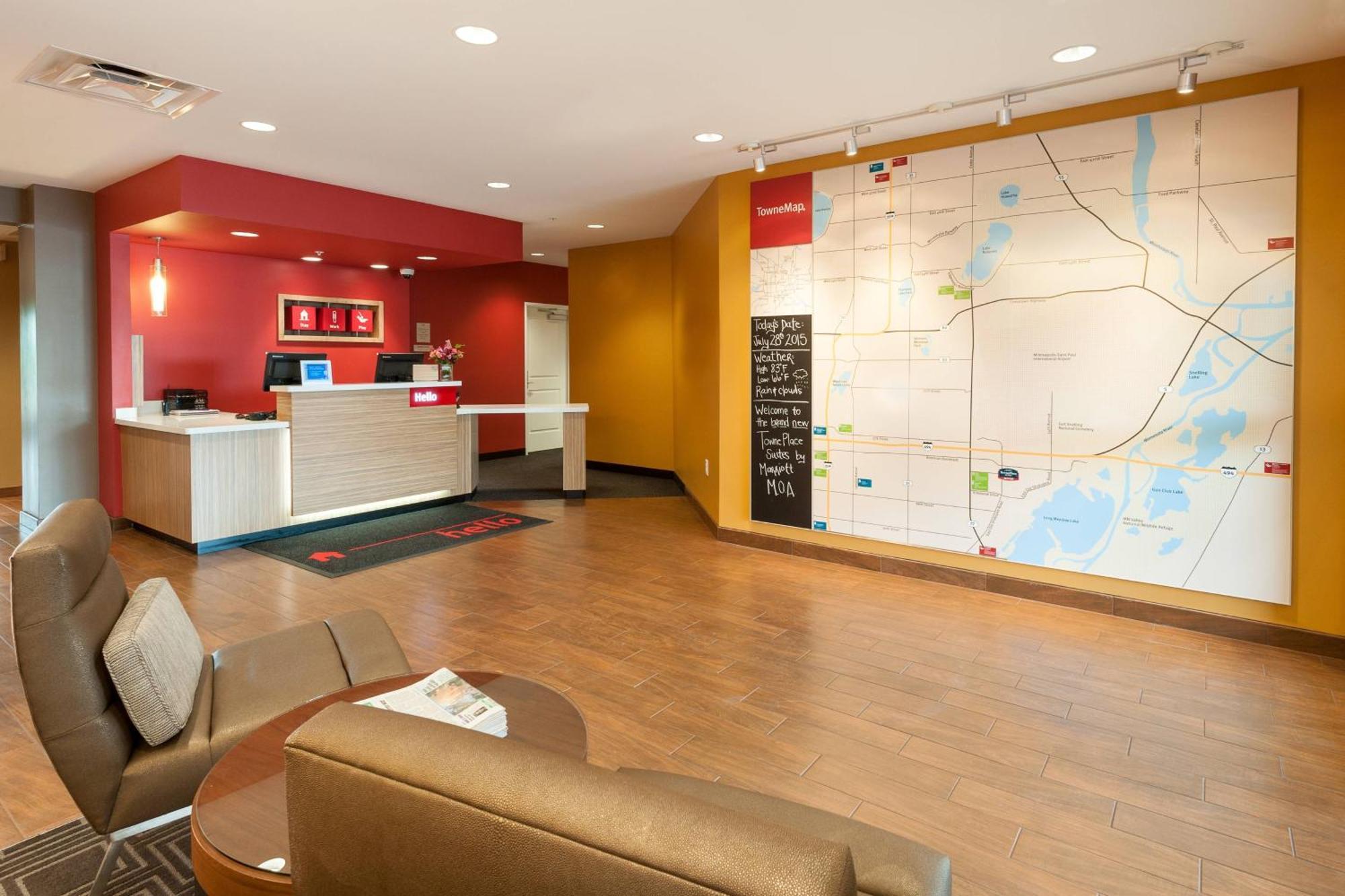 Towneplace Suites By Marriott Minneapolis Near Mall Of America Блумингтон Экстерьер фото